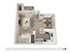 Portofino 2 Bedroom Floor Plan Portofino 2 Bedroom 1,158 sq.ft. Floor Plan at Marquessa Villas, Corona, 92879